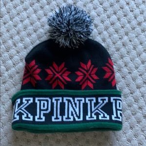 PINK beanie